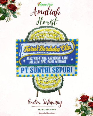 Papan Bunga Duka di Habinsaran