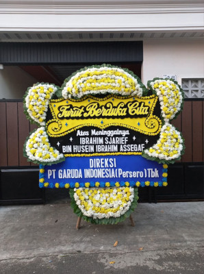 Papan Bunga Duka di Habinsaran
